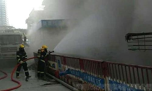 5.9深圳在建大楼起火
